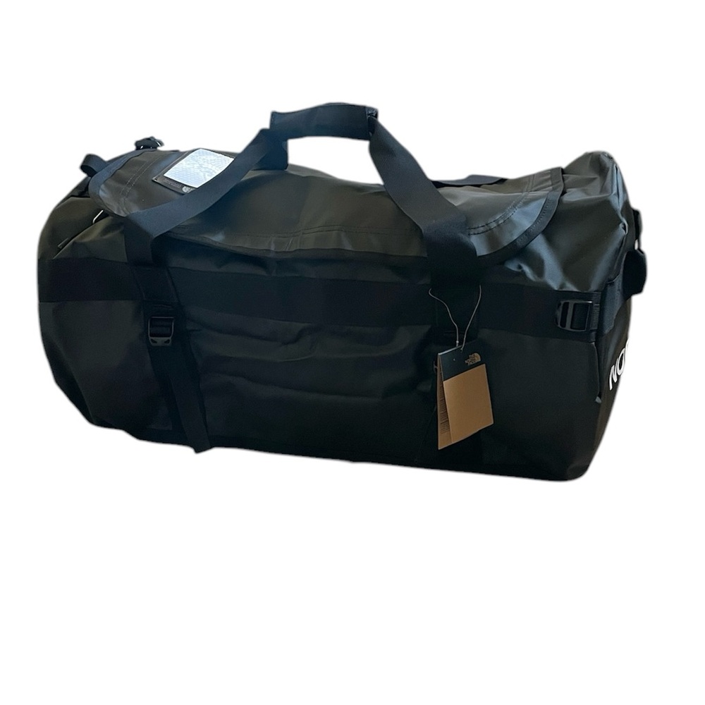 The North Face Base Camp Golden State Black Duffel Bag Large - Picture 2 of 13